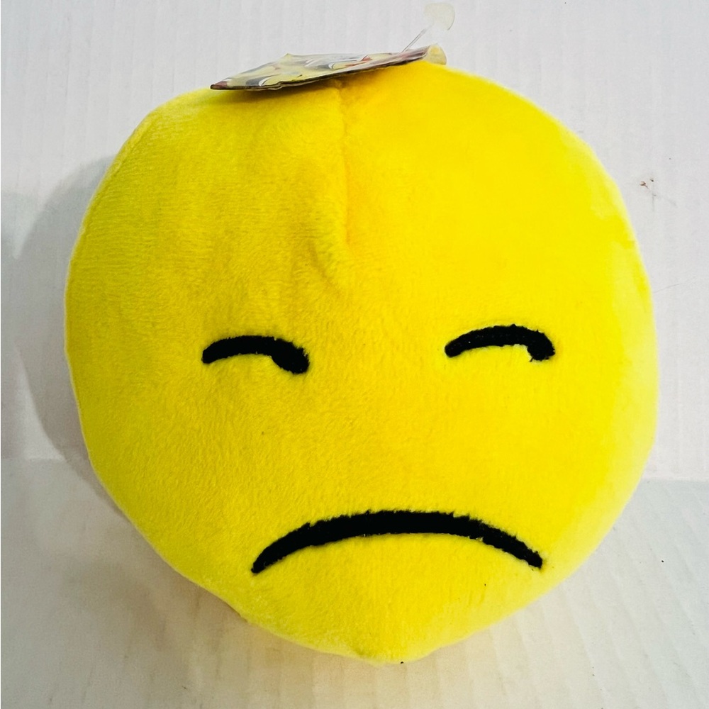 PMI Sad Face Emoji Plush Ball